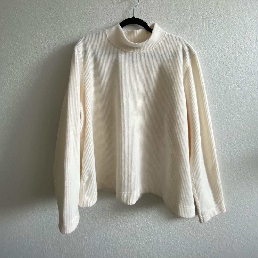 Cream sweater